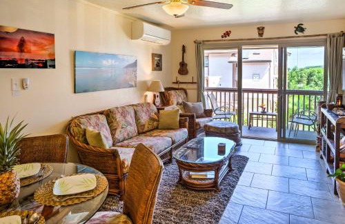 Nawiliwili Wohnung | Pristine Lihue Condo with Balcony Walk to Beach!