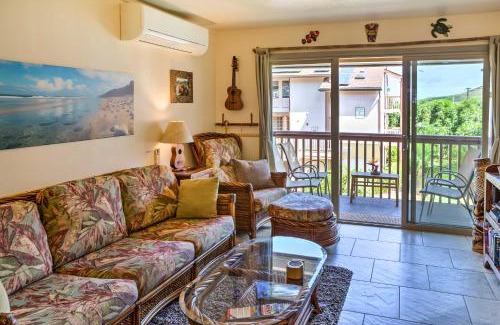 Nawiliwili Wohnung | Pristine Lihue Condo with Balcony Walk to Beach!