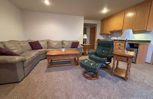 Baxter Haus | Private Beach and Sunsets on White Sand Lake