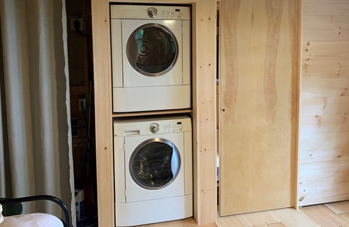 Monmouth Hütte | Privat Camp auf Cobbossee See