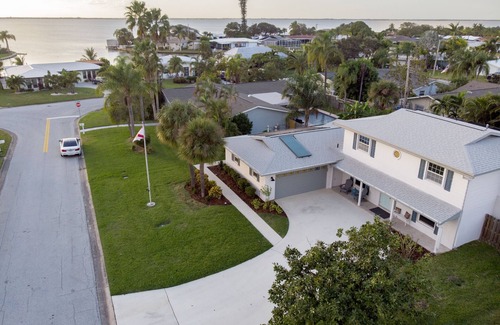 Venetian Way Haus | Private Cocoa Beach 5 bed 3 bath heated Pool Home