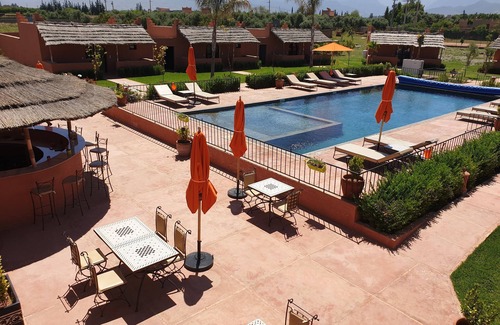 Ait Zat Haus | Private Domain von 10 bis 32 Personen, 9 Bungalows, davon 4 mit privatem Pool. Marrakesch