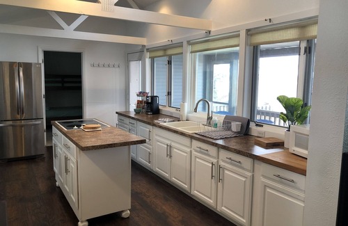 Mauston Haus | Privater Lake House Kurzurlaub; in der Nähe von Wisconsin Dells und Castle Rock Lake.