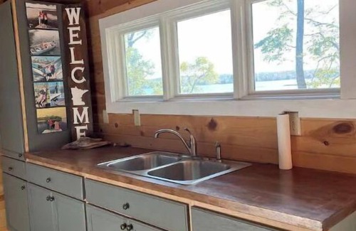 Todd County Haus | Private island cabin with ALL the amenities!
