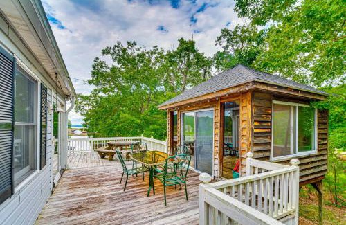 Roanoke Rapids Haus | Private Island Getaway in Roanoke Rapids with Grill!