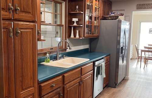 Syracuse Haus | Private Lakefront Property - 280' of lake frontage for family fun!