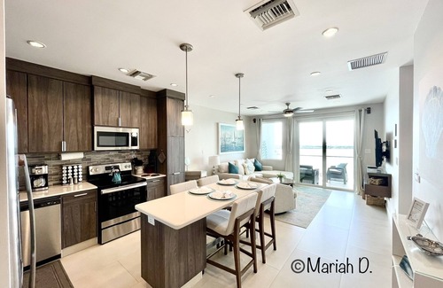 San Pedro Eigentumswohnung | PRIVATE PENTHOUSE VIEWS on the TOP/5th FLOOR!! 1 Bedroom Condo at SUNSET CARIBE!