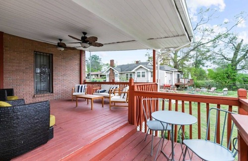 Birmingham Haus | Private Pool & Huge Covered Patio! Renovated Home!