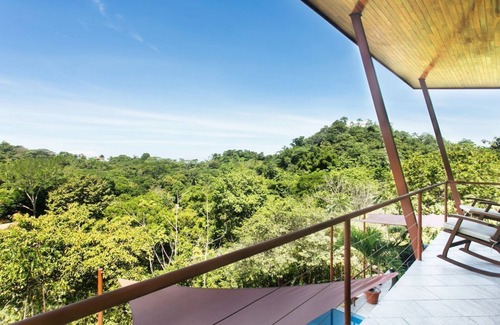 Valle Pura Vida Haus | Private Rainforest Retreat Canopy Ansichten von Affen & Scarlet Macaws