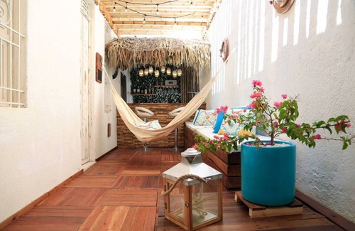 Comuna 4 Haus | Privatzimmer Nr. 5 in einem Haus im Kolonialstil