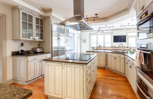 Churchton Haus | Private Waterview Estate with 4 Suites, Hot Tub, Gourmet Kitchen and Game Room