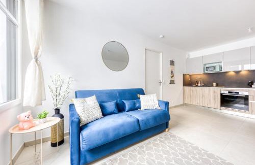 Maisons-Alfort Wohnung | Propriété Privée Neuve 2025 - Parking Privé Gratuit - 10mn Paris RER D - Lit 160X200 - Tout équipé - De 1 à 4 pers - Near Paris Brand New Apart with Secure Parking