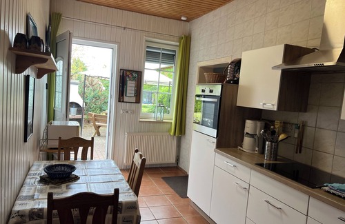 Crussow Wohnung | Entspannung pur: Erdgeschoss Wohnung, Sonnenterrasse mit Grill & Kamin, Sauna