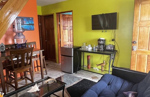 Placencia Haus | Purple Octopus Suite at King Lewey's Island Resort, Placencia Cayes, Belize
