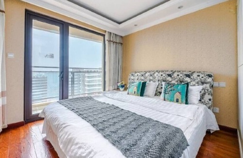 Huangdao Wohnung | Qingdao Ryan Apartment mit Meerblick