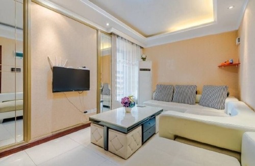 Huangdao Wohnung | Qingdao Ryan Apartment mit Meerblick