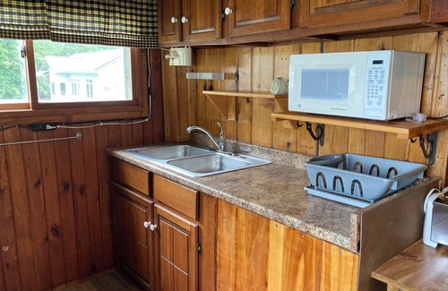 Crandon Kabine | Urige Hütte mit herrlichem Blick auf den Metongasee