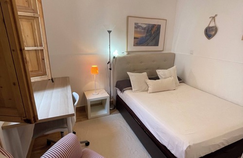 El Camp d'en Serralta Sonstige | Quarto com cama de casal para uma pessoa com casa de banho partilhada