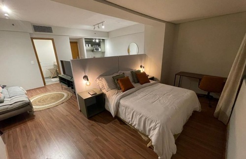 Alphaville Industrial Wohnung | Quarto Hotel no coração de Alphaville Piscina e Academia