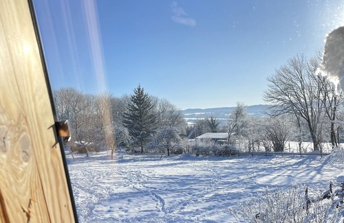 Plenisette Skihütte | Wooden tepee with all comforts, calm and nature, close to our horses.