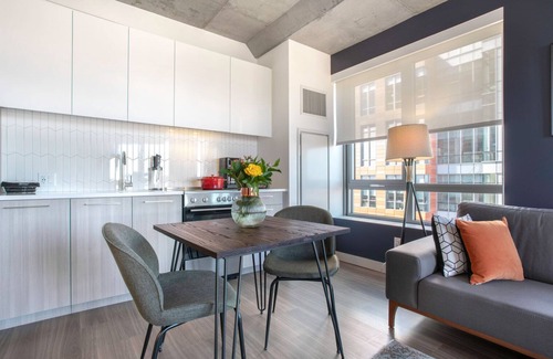 MIT Wohnung | Rad Kendall Square 1BR w/ Gym, W/D by MIT, MGH & River