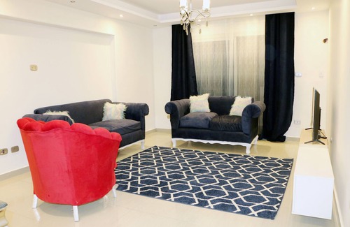 Nasr City Wohnung | Red Flower in Palm City Compound 1 Hour to the sea