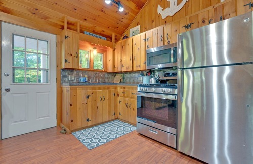 Naples Haus | Red House w/ Access to Sebago Cove