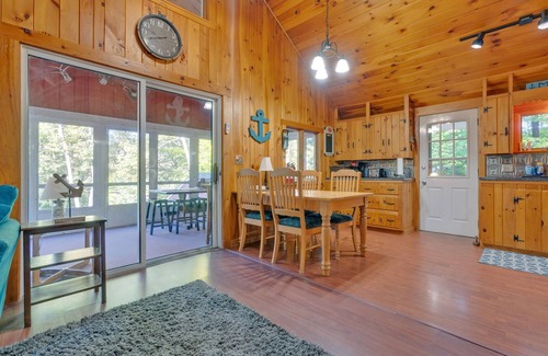 Naples Haus | Red House w/ Access to Sebago Cove