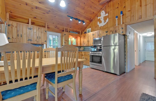 Naples Haus | Red House w/ Access to Sebago Cove