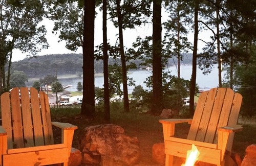 Alpine Bay Hütte | Jurte 1 Clear Creek Cove RV Resort für 6 Logan Martin Lake