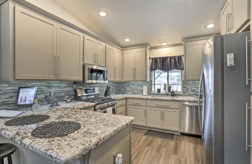 Redding Haus | Redding Home with Patio Near Fishing!