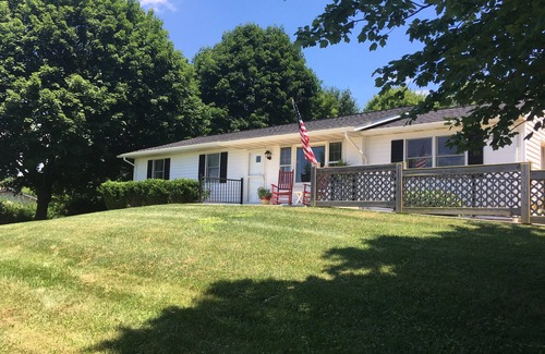 Ladiesburg Haus | Entspannen Sie bei Sonnenuntergang