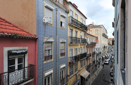 Santo Estevao Wohnung | Remedios VII - erstaunliche Terrasse, Blick über den Fluss, fantastische Lage in der Altstadt
