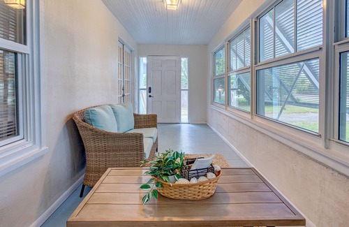 Alto Pino Haus | Renovated bungalow with private yard, enclosed porch, central AC, & W/D