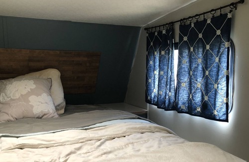 Kewadin Haus | Renovated camper available for monthly rental between Traverse City & Petoskey