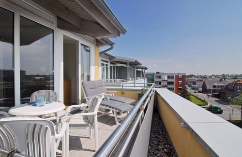 Westerland Wohnung | Residenz Mauritius, Whg. 61, Sonnendeck