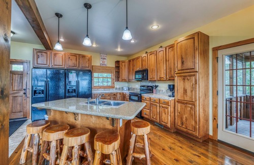 Bemidji Haus | 6 Schlafzimmer-22 Personen-Ponton inklusive-See-Strand-Pool-Angeln-Kajaks