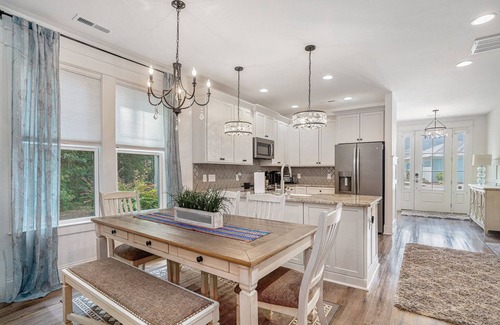 North Myrtle Beach Haus | Retreat #5228 -Rare Gem in Barefoot Resort! Private Pool & Hot Tub!