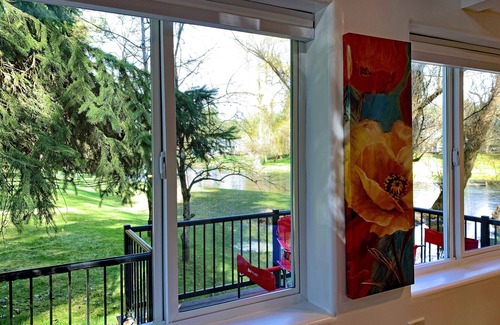 Spokane Haus | * NEU * RIVER-FRONT HOME + SPA, GÄSTEHAUS & HEIMTHEATER ... MAGISCH & LUXUS