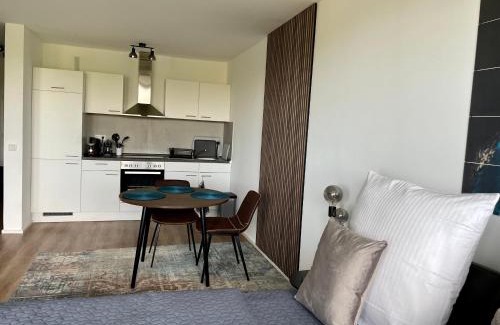 Offenbach am Main Wohnung | River Main I Taunus View I Workplace I Kitchen