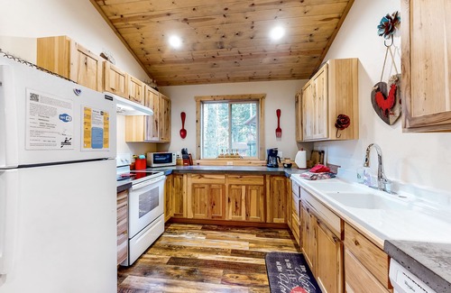 Joseph Haus | Riverfront Home w/ Fantastic Updates, River View Deck, Fireplaces & WiFi