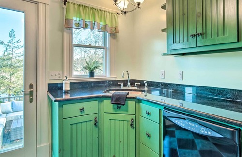 Kingston Haus | NEW! Riverfront Kingston Home w/ Deck & Fire Pit!