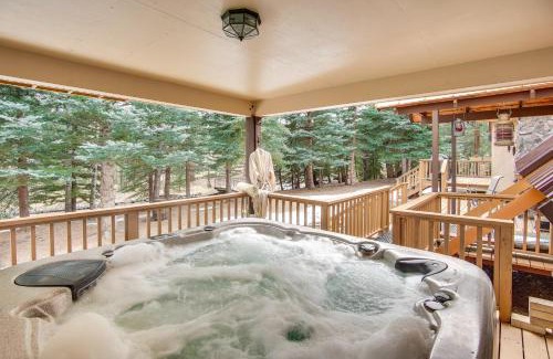Nathrop Haus | Riverfront Retreat in Nathrop Fire Pits and Hot Tub
