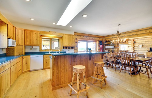 Roberts Kabine | Roberts A-Frame Log Cabin Near Red Lodge Mountain!