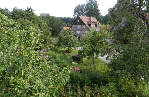 Horn-Bad Meinberg Haus | Romantisch gelegene, historische Wassermühle im Silberbachtal