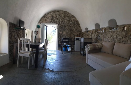 Erchie Haus | Romantische Suite de charme mit Terrasse und Blick auf das Meer von Amalfi sowie Privatparkplatz