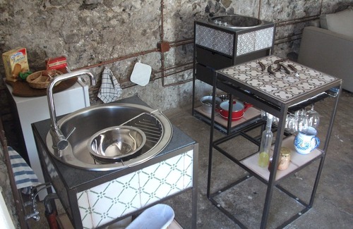 Erchie Haus | Romantische Suite de charme mit Terrasse und Blick auf das Meer von Amalfi sowie Privatparkplatz