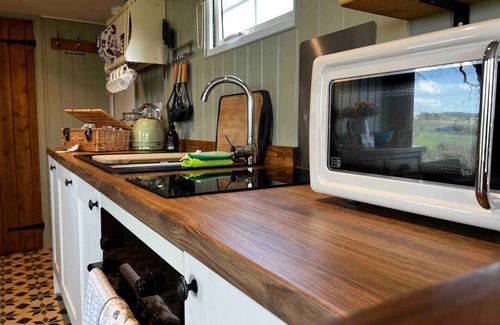 Newton-on-Rawcliffe Haus | Romantic woodland cabin with private hot tub and moorland views