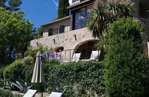Chateauneuf-Grasse Haus | Romantisches Steinhaus