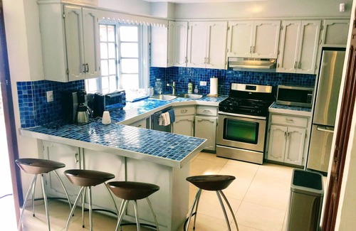 Ensenada Haus | Meerblick auf dem Dach, wunderschöner Außenbereich mit Klimaanlage und Heizung, Wohnanlage